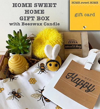 Home Sweet Home Bee Gift Box